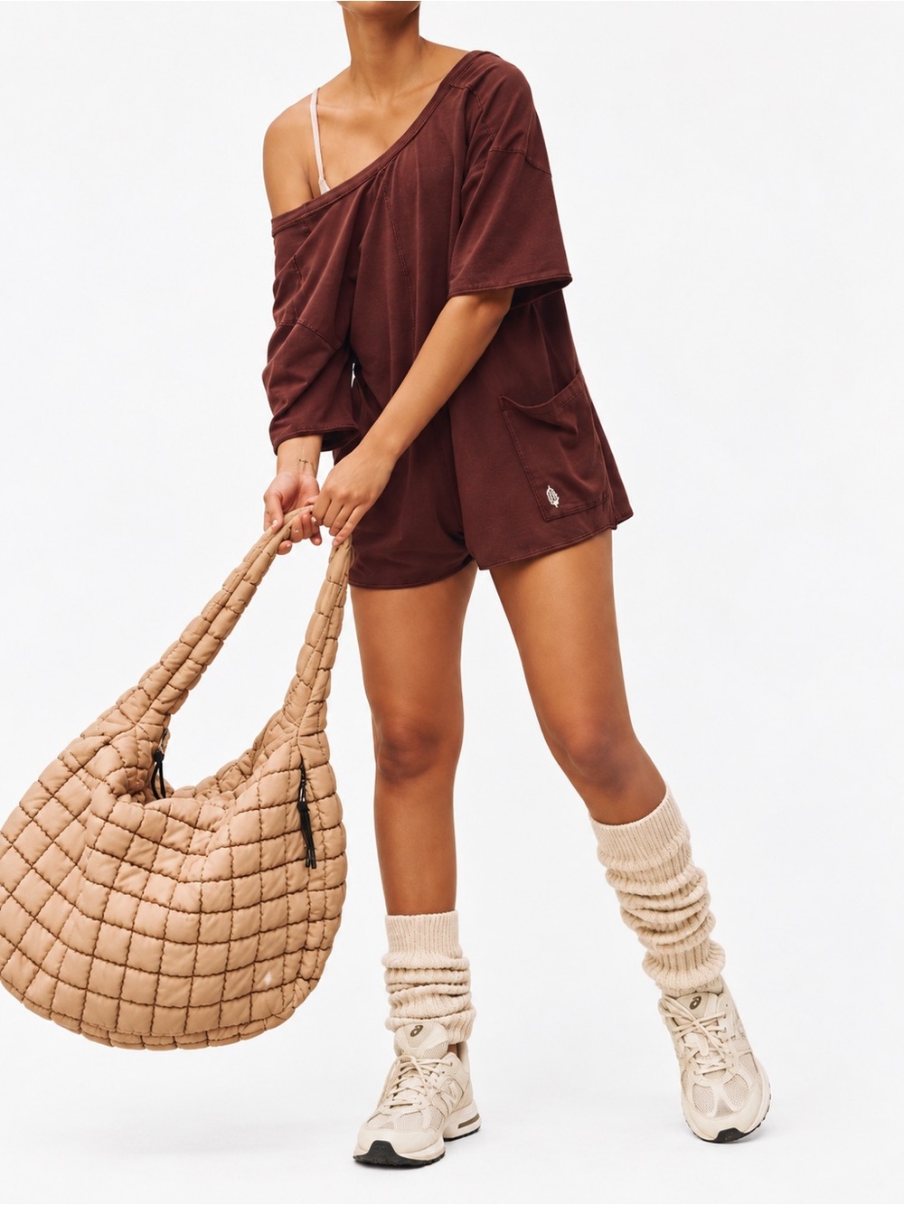 Free People Hot Shot T Romper